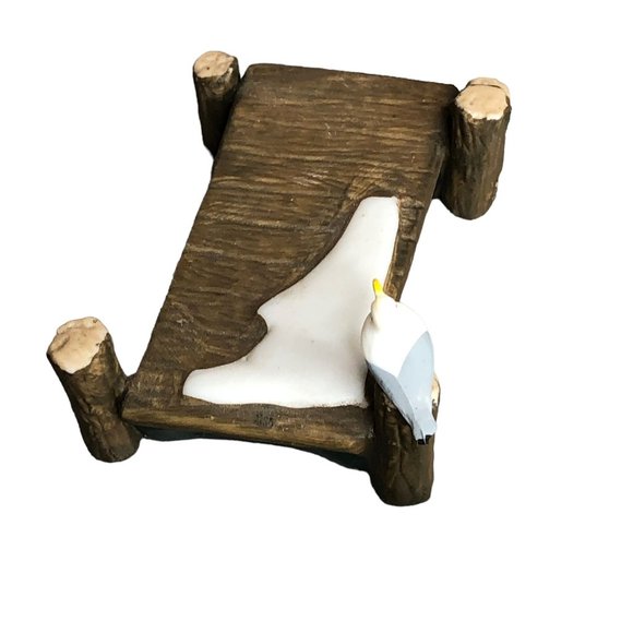 Pacific Rim Christmas Villag Accessor Boardwalk Dock Sea Captain Seagull Barrels - Picture 16 of 16